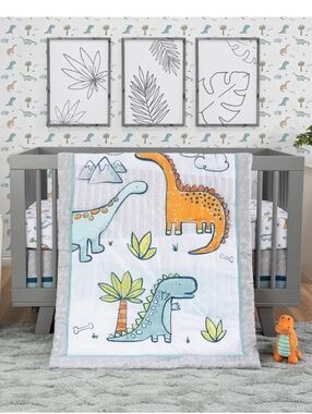 Sammy & Lou Dino Nursery Quilt